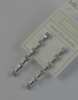 zilverkleur met strass