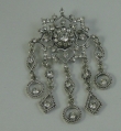 luxe strass broche