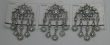 3 strass broches
