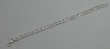 herenarmband schakel zilverkleur 23cm.
