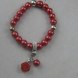 rood met strass