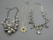 3x zilverkleur met creme