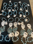 Partij van 30 armbanden