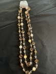 Bruin/zilver/goud