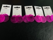 Partij van 5 paar roze oorbellen