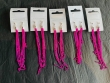 Partij van 5 paar roze oorbellen