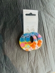 Set oorbellen met meerdere kleuren