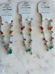 Partij van 3 Enkelbandjes – Bohemian Mix & Nikkelvrij Zilver