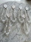 Partij van 6 Transparante Statement Kettingen met Kristal-Look – Luxe Uitstraling