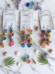 Kleurrijke Ibiza-Stijl Lange Oorbellen (Set van 3 Paar) – De Ultieme Zomerse Bestseller!
