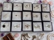 Partij Zilverkleurige Ringen met Opengewerkte Details (15 stuks)